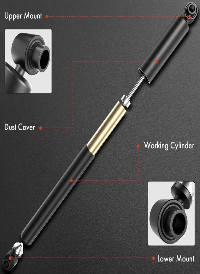 أ-بريميوم ممتص صدمات خلفي ممتاز متوافق مع شيفروليه ترافيرس 2009-2017، وبويك إنكليف 2008-2017، وجي إم سي أكاديا 2007-2016، وأكاديا ليميتد 2017، وساتورن أوتلوك 2007-2010، طقم من قطعتين - Image 2